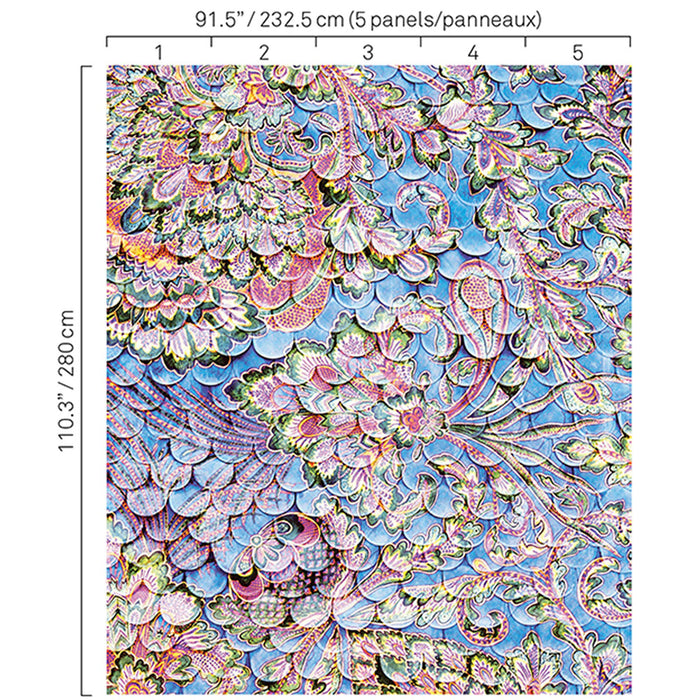 JF Fabrics 5338 66 Wallpaper Sample 7575366
