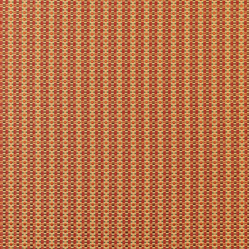 Schumacher Belvedere Weave Russet Fabric 54032