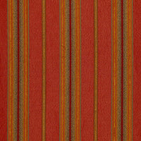 Schumacher Sinclair Chenille Stripe Rouge Fabric 54060