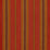 Schumacher Sinclair Chenille Stripe Rouge Fabric 54060