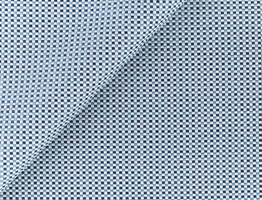 No.9 Thompson Chinese Checkers Turquoise Fabric Sample N9012123005