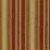 Schumacher Edgemere Stripe Indian Red Fabric 54204