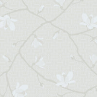 Schumacher Magnolia Bone Wallpaper 5452