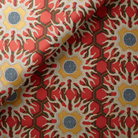 Jim Thompson Tibetan Sun Ruby Fabric JT013329002