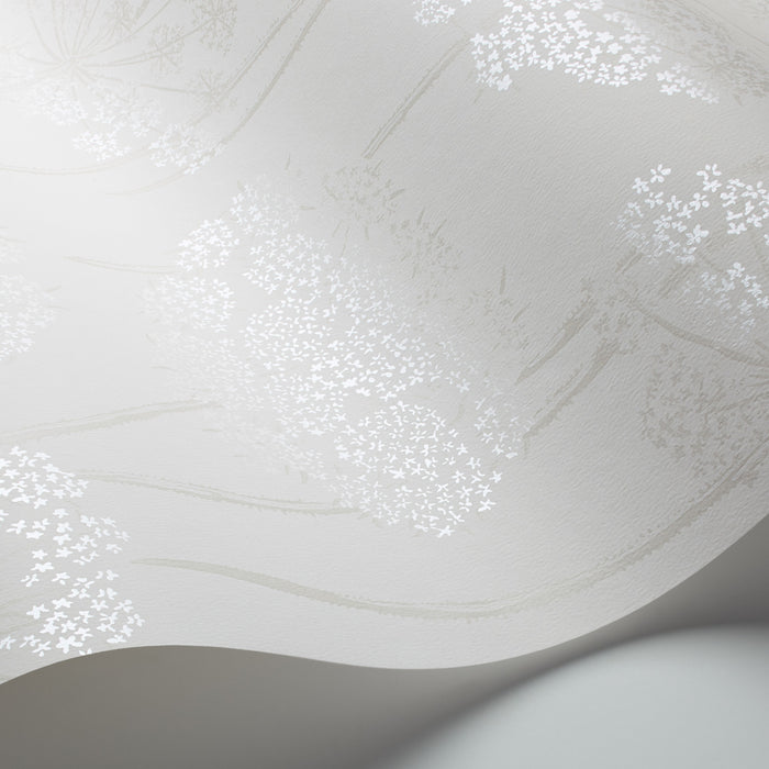 Schumacher Ingrid Pearl Wallpaper Sample 5479