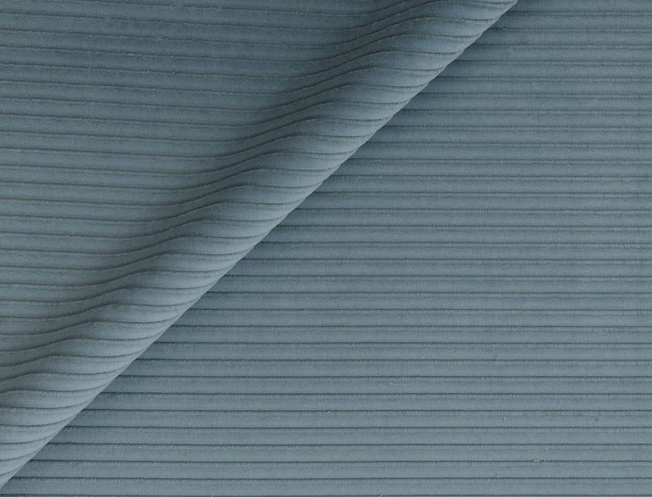 Jim Thompson Corded Velvet Powder Blue Fabric Sample JT013698008