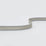 Jim Thompson Ikat Diamonds Tape  Silver Grey Trim Sample JT030061003