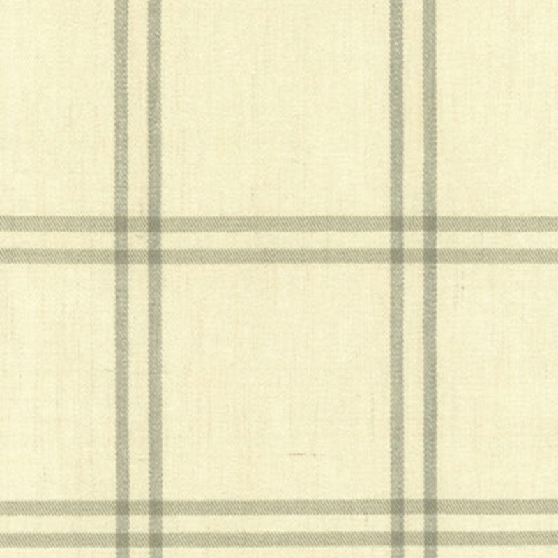 Schumacher Luberon Plaid Haze Fabric 55710