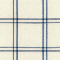Schumacher Luberon Plaid Indigo Fabric 55715