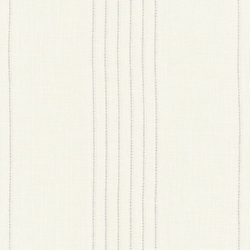 Schumacher Eleanor Sheer Stripe Cream Fabric 55790