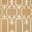 Schumacher Ornamental Silk Taupe Fabric 55862