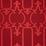 Schumacher Ornamental Silk Ruby Lacquer Fabric 55864