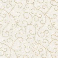 Schumacher Adia Sheer Embroidery Parchment Fabric 55980
