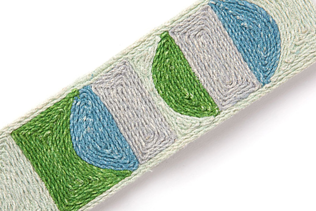Christopher Farr Pop Art Green Trim Sample