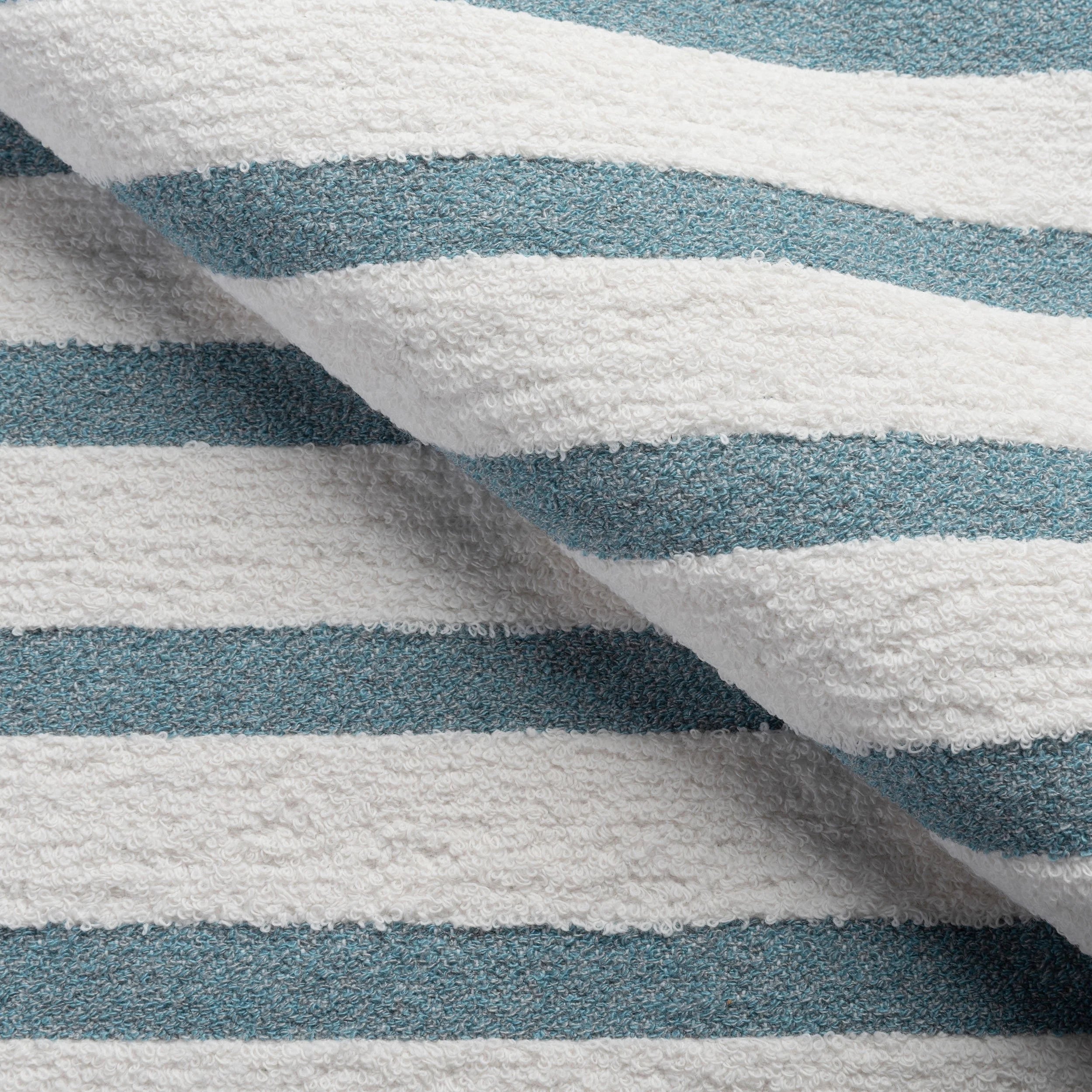 Link Outdoor Lido Stripe Sky Fabric Sample 560-43