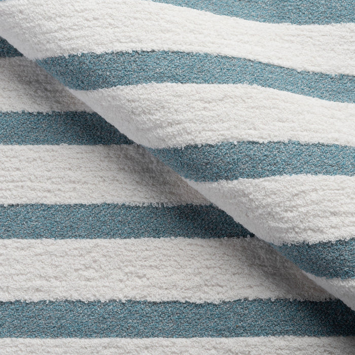 Link Outdoor Lido Stripe Sky Fabric Sample 560-43