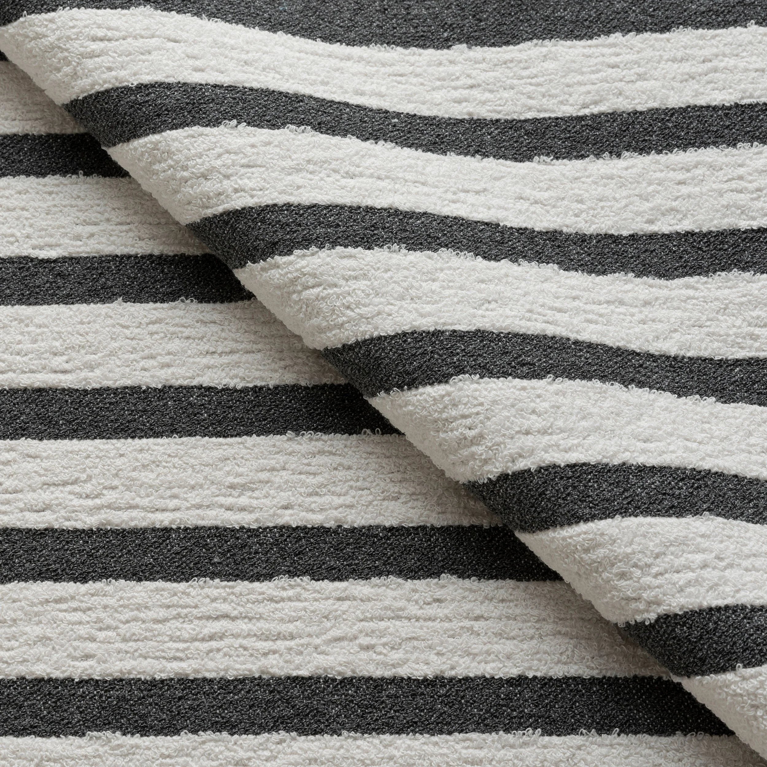 Link Outdoor Lido Stripe Carbon Fabric Sample 560-25