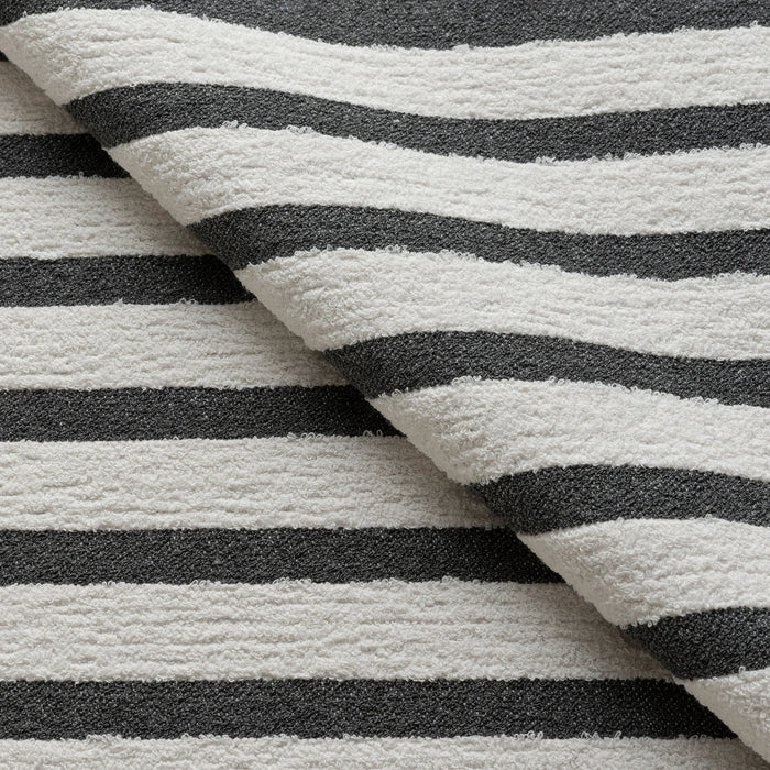 Link Outdoor Lido Stripe Carbon Fabric Sample 560-25