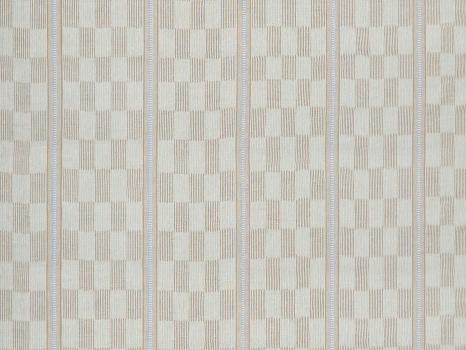 Jim Thompson Madras Stripe Flax Fabric Sample JT013894001