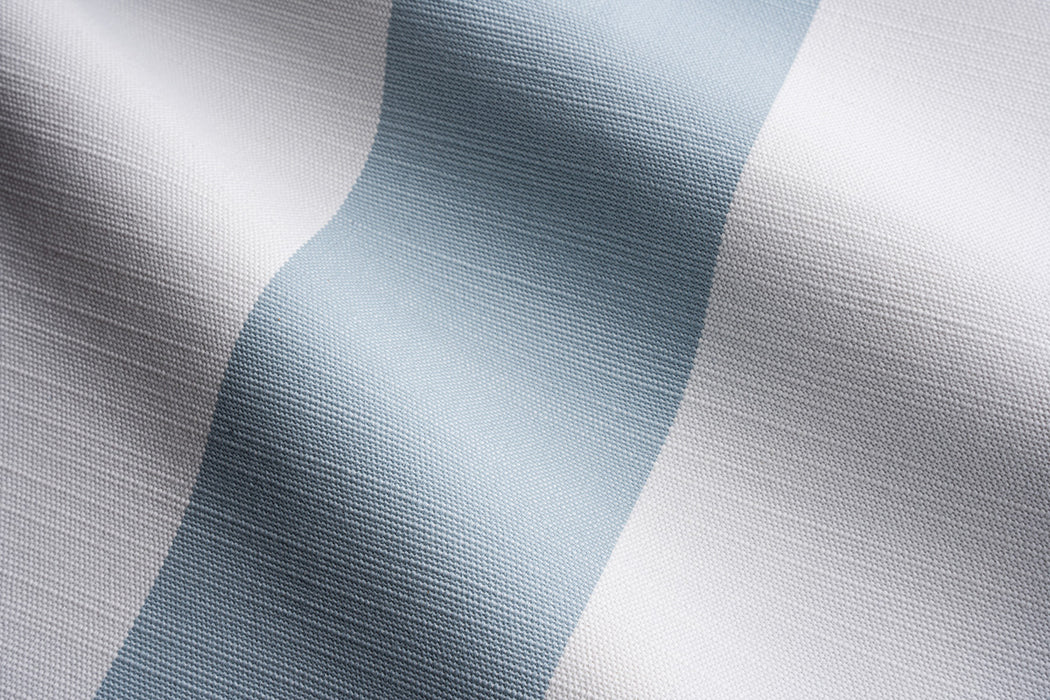 Perennials Go To Stripe Ice Blue Fabric 570-798