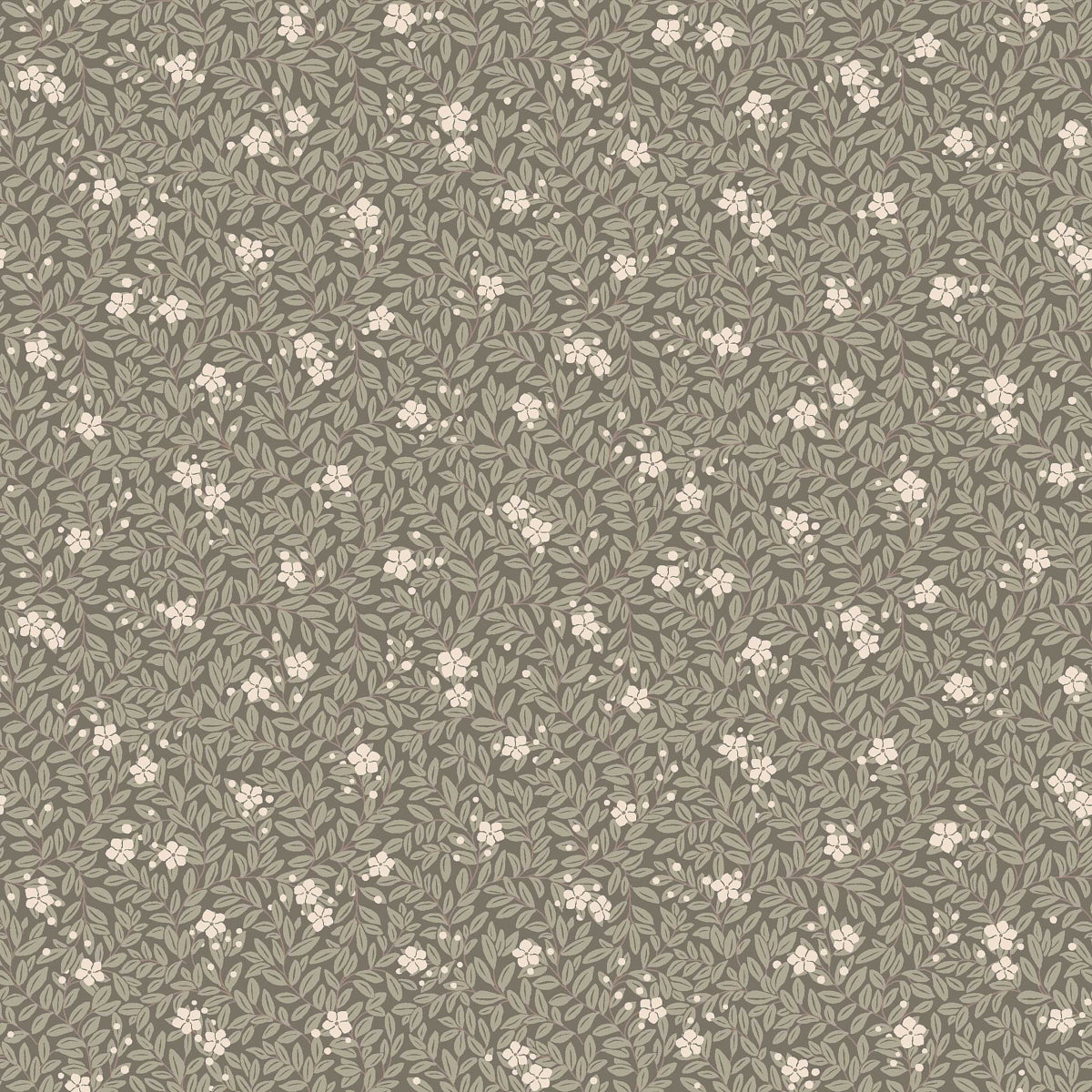 Schumacher Myrten Olive Wallpaper 5715