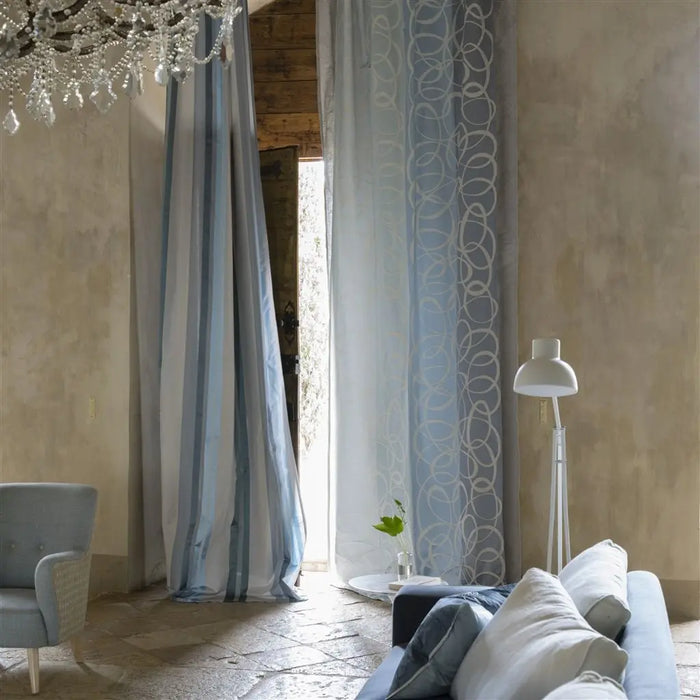 Designers Guild Marquisette Delft Fabric Sample FDG2451-03