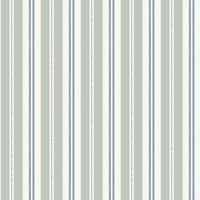 Schumacher Hedda Blue And Mineral Wallpaper 5817