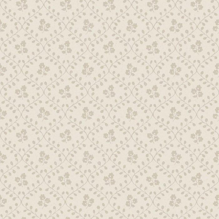 Schumacher Idun Parchment Wallpaper Sample 5824