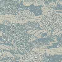 Schumacher Solängen Slate Wallpaper 5828