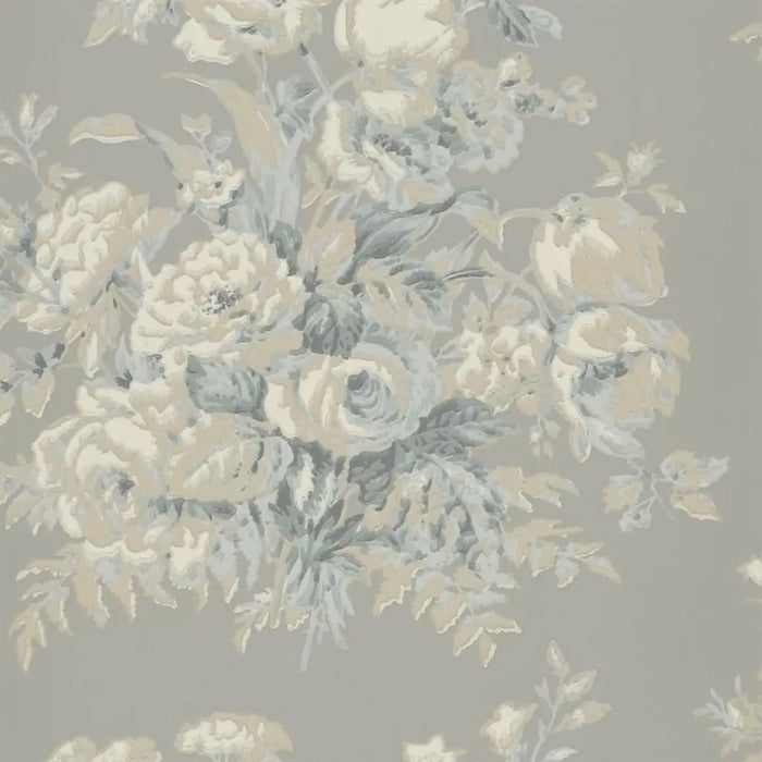 Ralph Lauren Francoise Bouquet Slate Wallpaper Sample PRL706/06