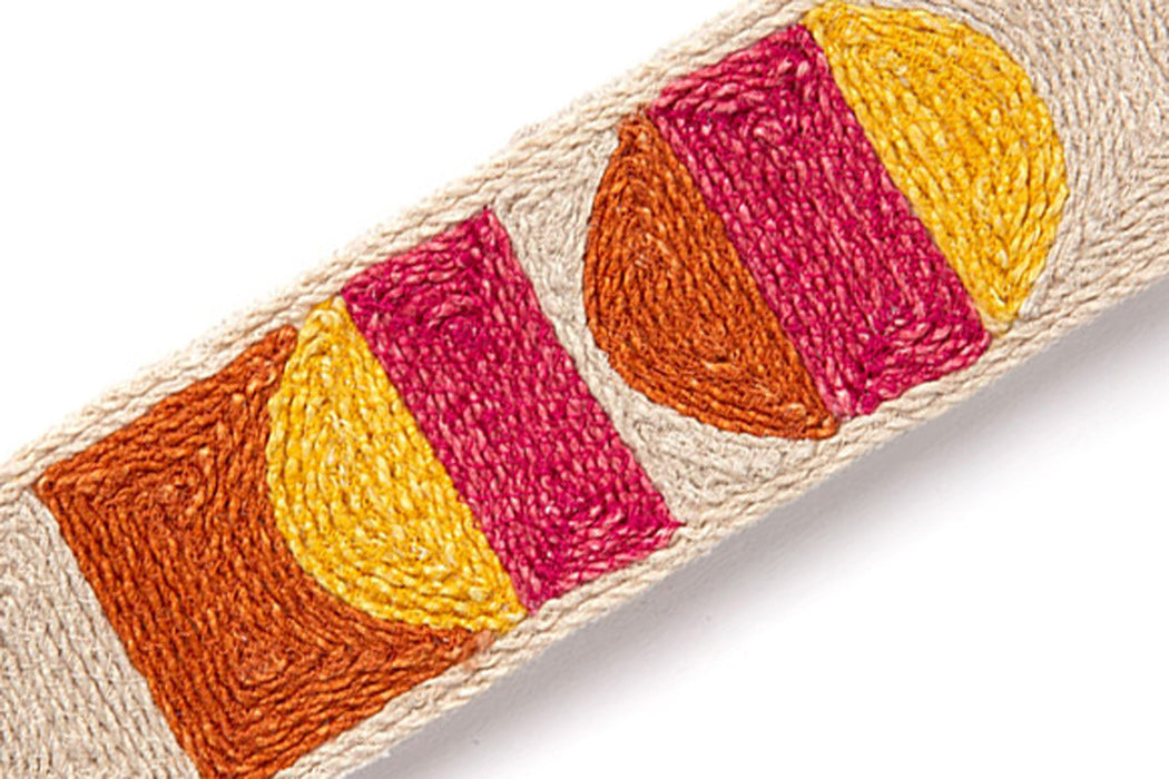 Christopher Farr Pop Art Orange Trim Sample