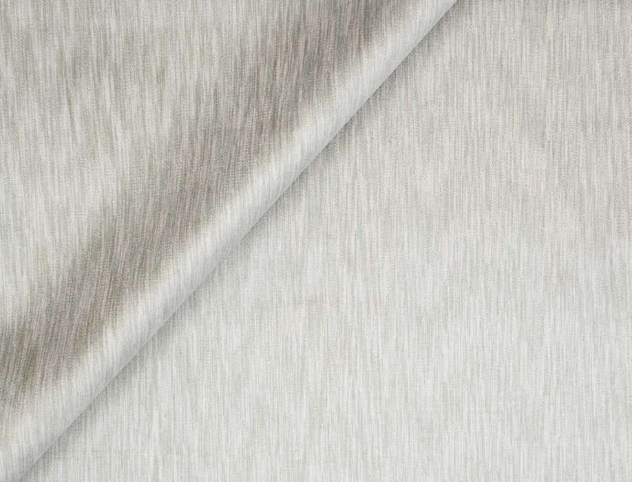 Jim Thompson Stried Velvet Silver Grey Fabric JT013846002