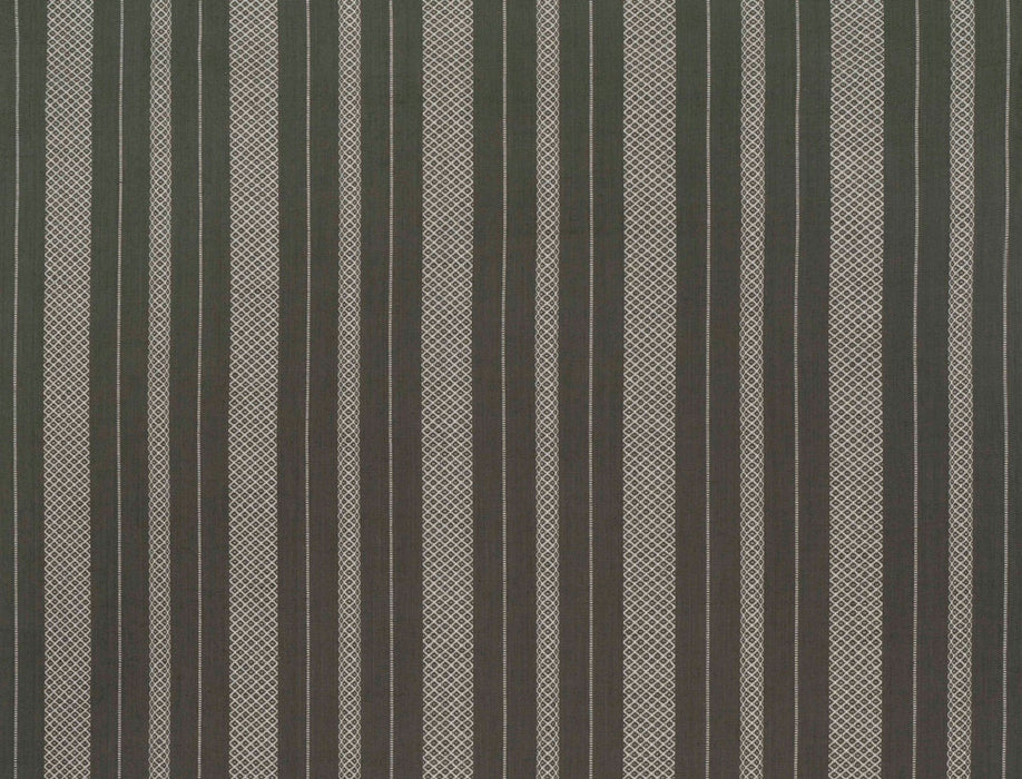 Jim Thompson Akha Stripe Smoke Fabric Sample JT013809003