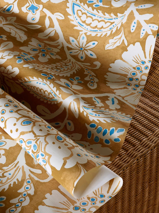 Pierre Frey Charmes Ocre Wallpaper FP281003