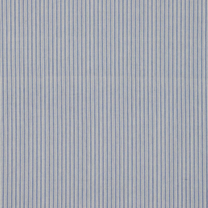 Schumacher Wellfleet Ticking Stripe Pacific Fabric 60072