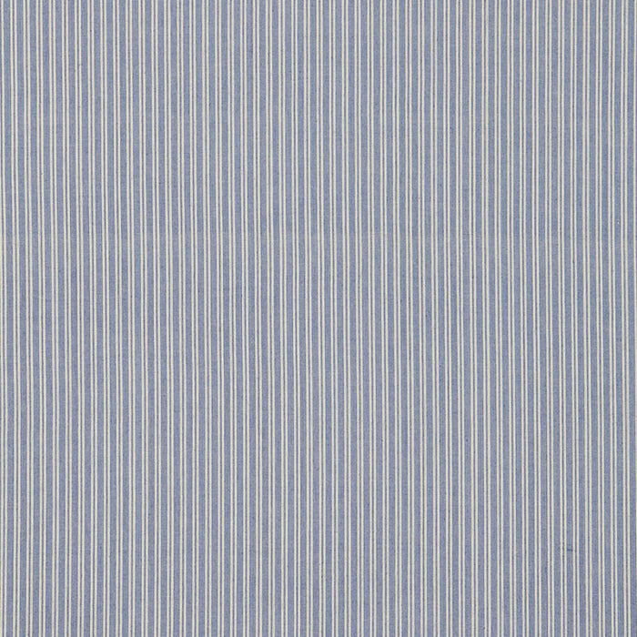Schumacher Wellfleet Ticking Stripe Pacific Fabric Sample 60072