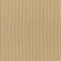 Schumacher Wellfleet Ticking Stripe Driftwood Fabric 60078