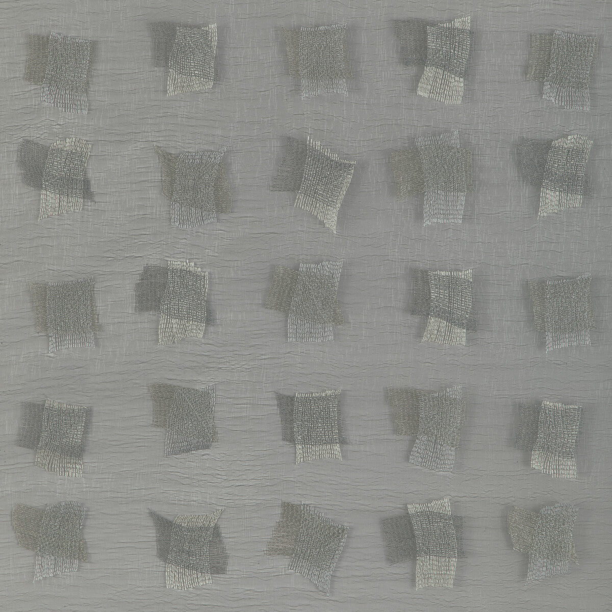 Donghia Dynamic Duo Silver Fabric Sample 6022144.1121.0