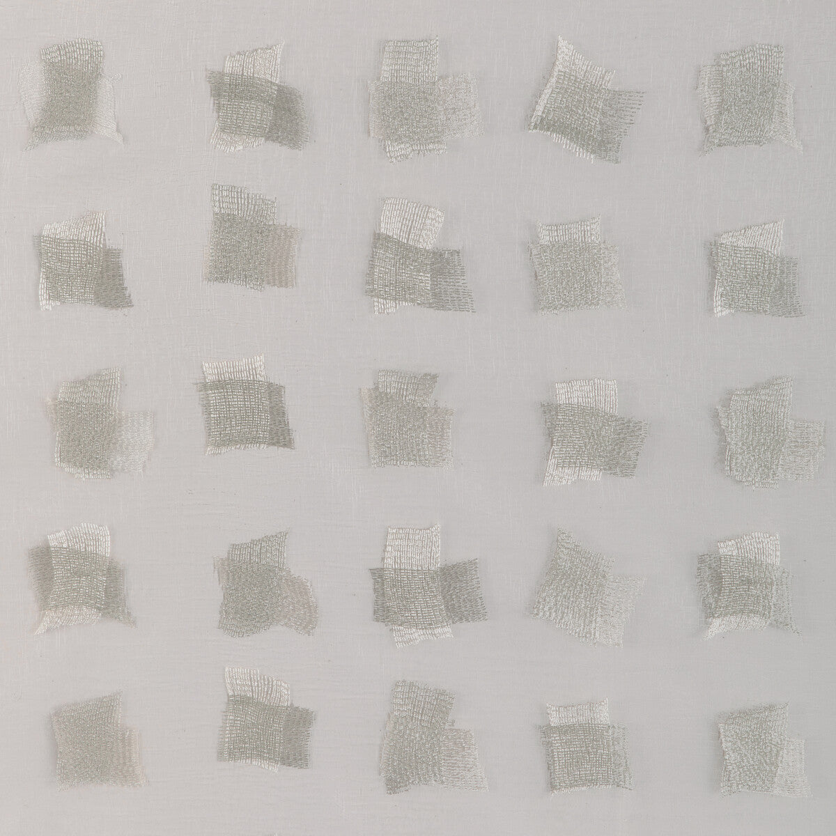 Donghia Dynamic Duo Platinum Fabric Sample 6022144.11.0