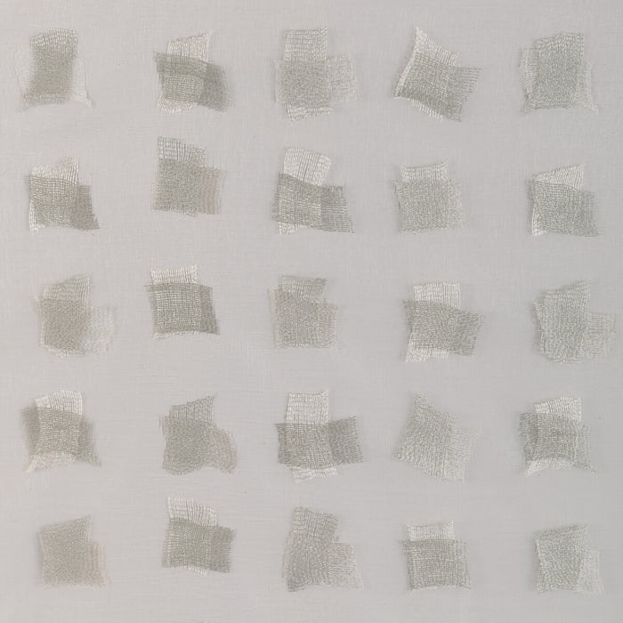 Donghia Dynamic Duo Platinum Fabric Sample 6022144.11.0