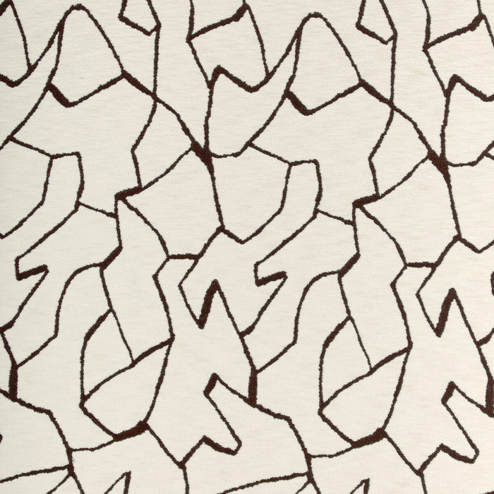 Donghia Barkcloth Weave Carob Fabric Sample 6022158.61.0