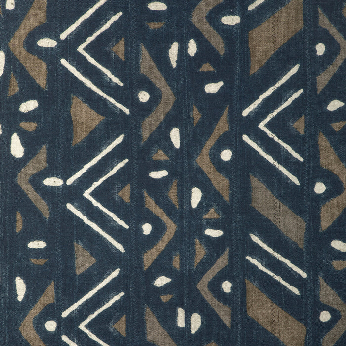Donghia Bogolan Indigo Fabric Sample 6024110.5.0