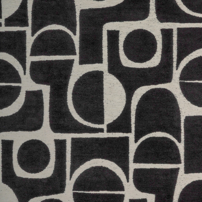 Donghia Notan Black Fabric Sample 6025104.8.0
