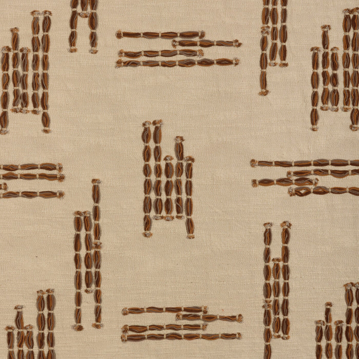 Donghia Cut The Line Bark Fabric Sample 6025121.616.0