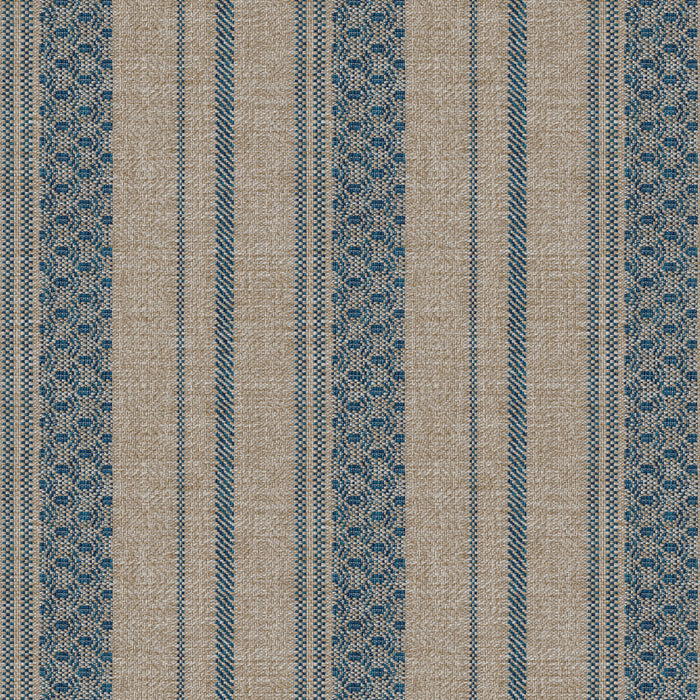 Donghia Wayward Stripe Aegean Fabric 6026104.516.0