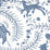China Seas Cirebon French Blue Wallpaper 608-210