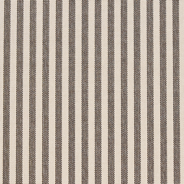 Schumacher Charee Silk Stripe Brown Fabric Sample 60922