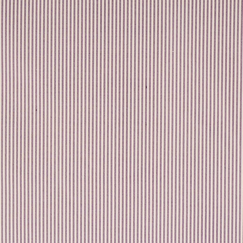 Schumacher Charee Silk Stripe Aubergine Fabric Sample 60923