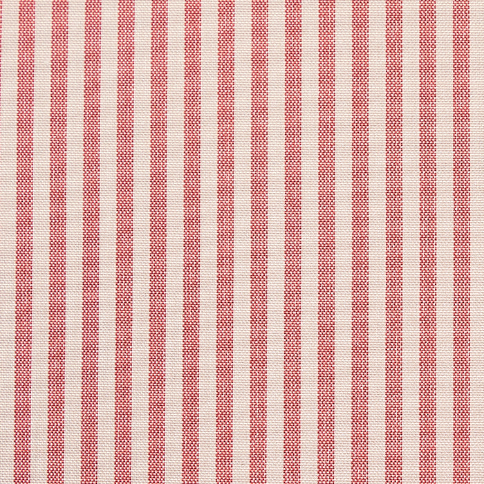 Schumacher Charee Silk Stripe Red Fabric 60924
