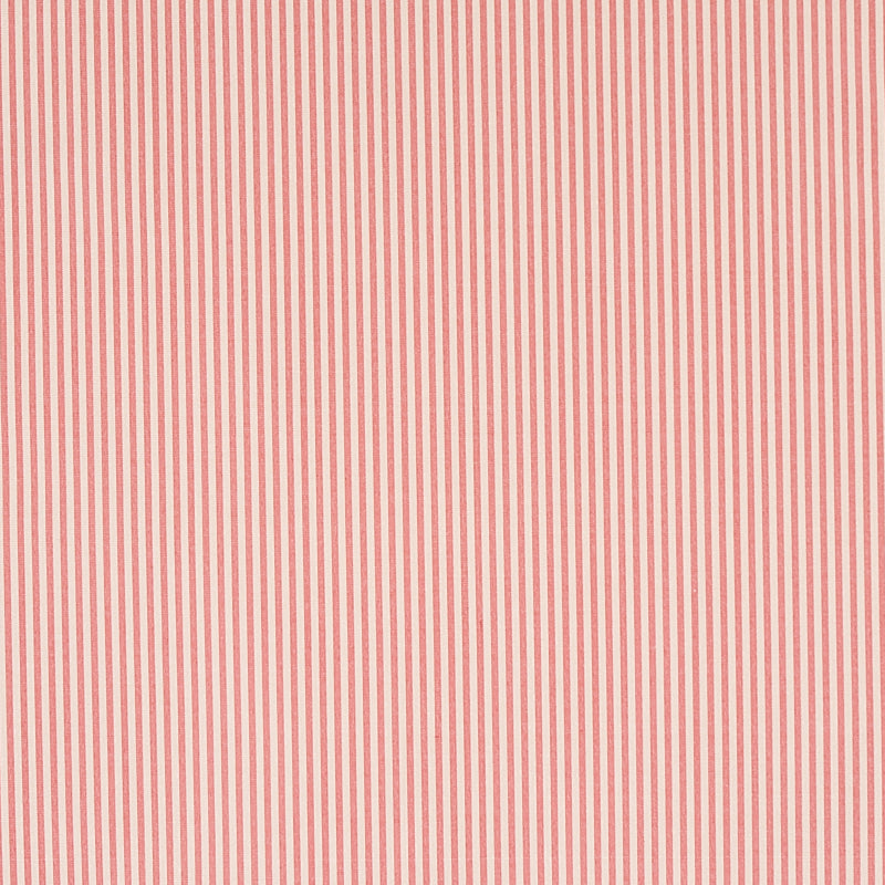 Schumacher Charee Silk Stripe Red Fabric Sample 60924